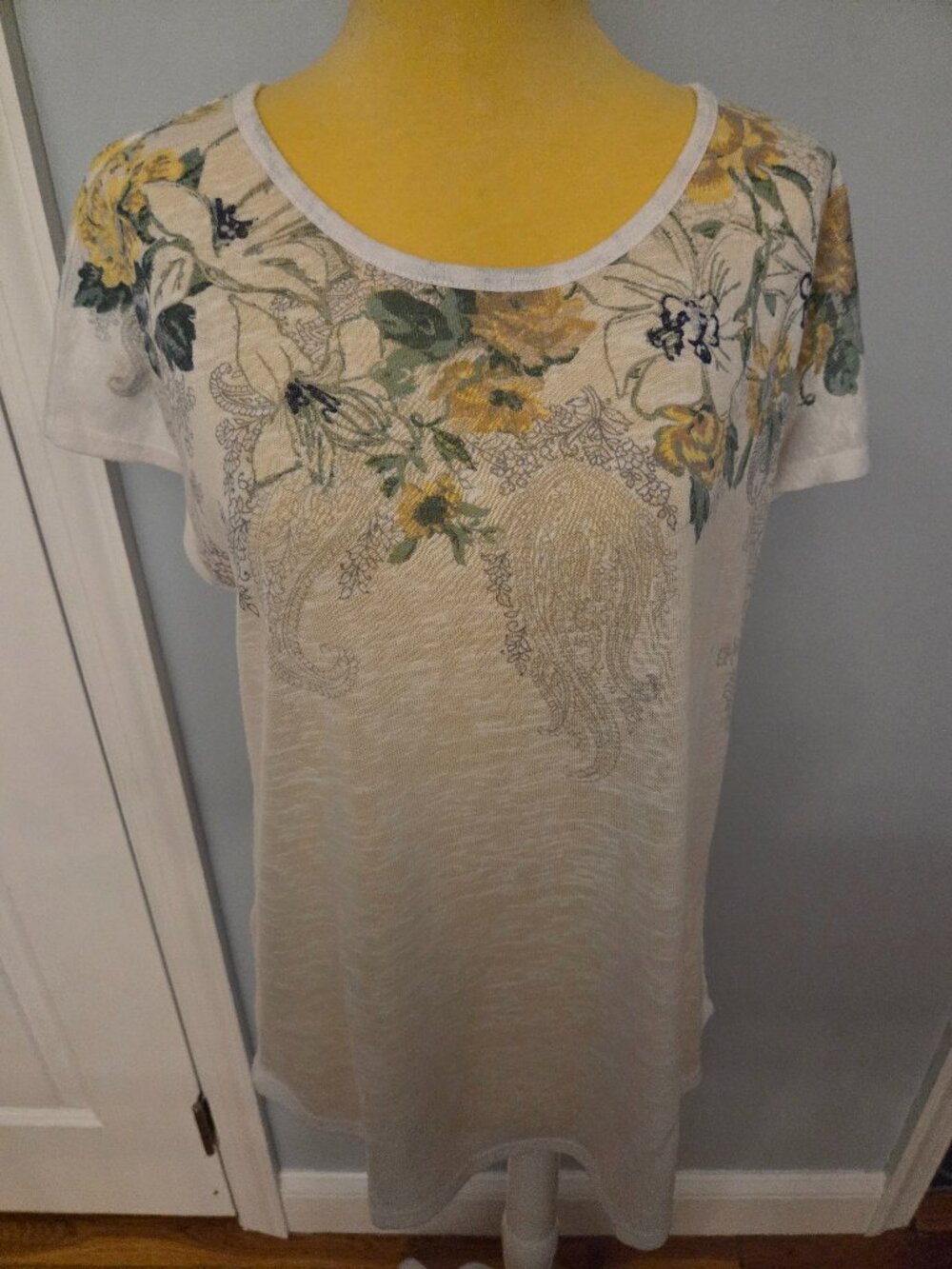 Max Jeans Floral T-Shirt